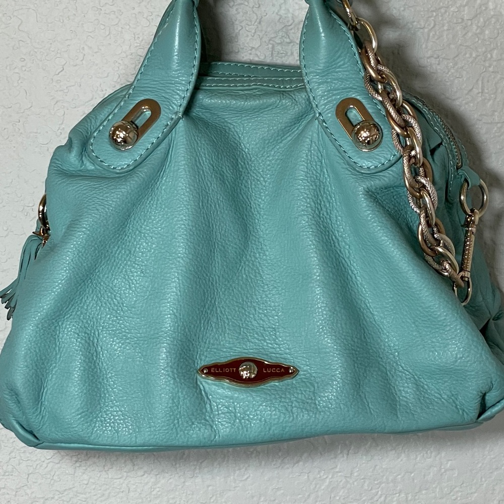 Elliott Lucca leather handbag.
